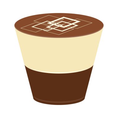 İzole çikolata şeker