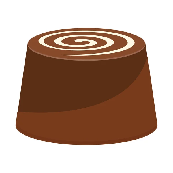 Bonbons au chocolat isolés — Image vectorielle
