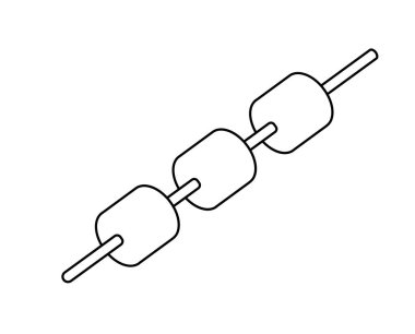 vector emoji objects camping vacation icon isolated