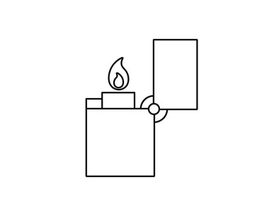 vector emoji objects camping vacation icon isolated