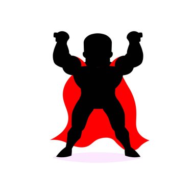 dynamic superhero vector male character action poses