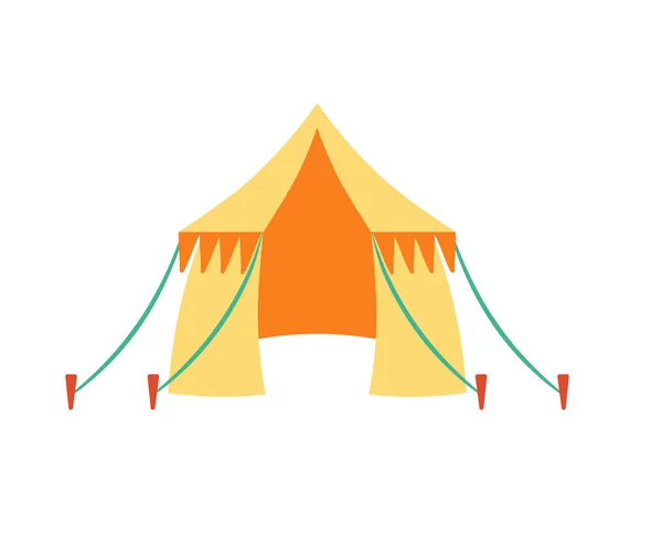 Vector emoji objetos camping vacaciones icono aislado — Vector de stock