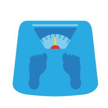 Çizgi film Ağırlık Makinesi Emoji Simgesi İzole Edilmiş İllüstrasyon