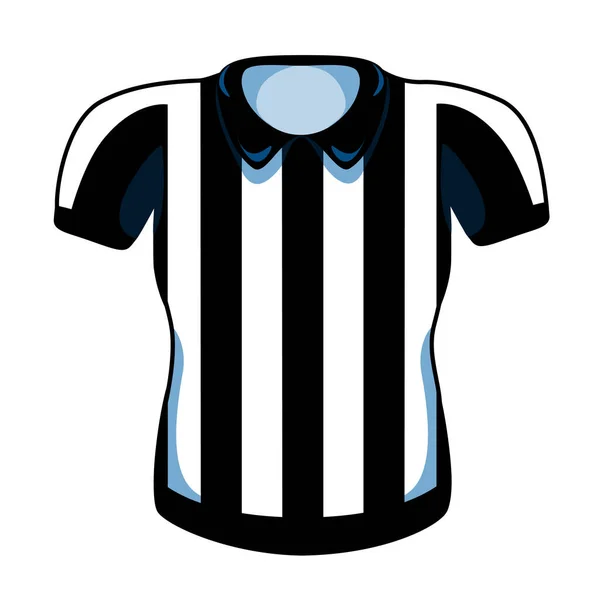 Illustration Cartoon Football Referee Icon Isolated — Stock Vector