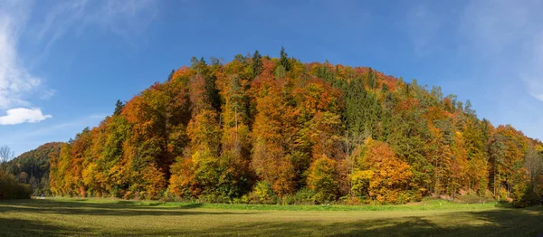 Bela Paisagem Outono Perto Graz Região Estíria Áustria Vista Panorâmica — Fotografia de Stock