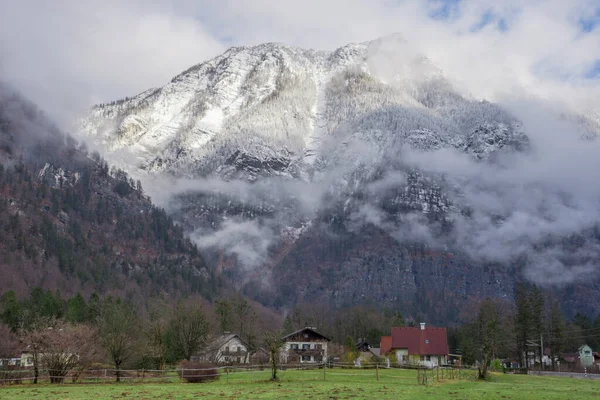 Small Mountain Village Oblarn District Liezen Styria Austria — Stock Photo, Image