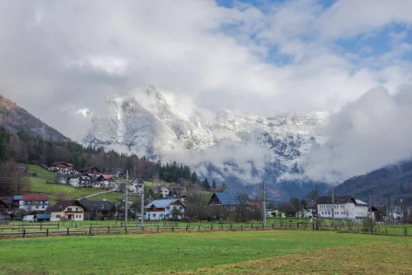 Small Mountain Village Oblarn District Liezen Styria Austria — Stock Photo, Image