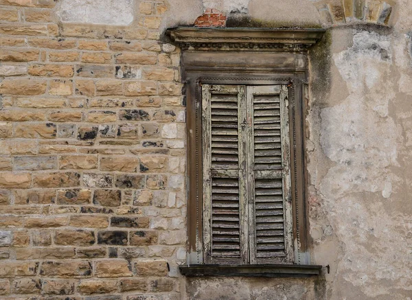 Вікна Бергамо Верхнє Місто Славетне Місце Туристів Ломбардії Італія — стокове фото