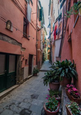 Cinque Terre - İtalya 'nın Liguria eyaletinin La Spezia iline bağlı Picturesque balıkçı köyleri