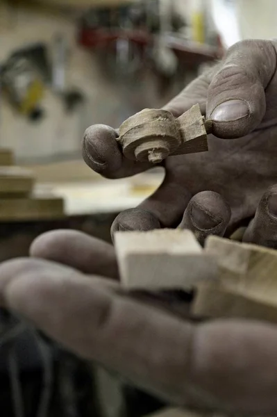 Tools and accessories for wood processing close up — Stock Photo, Image