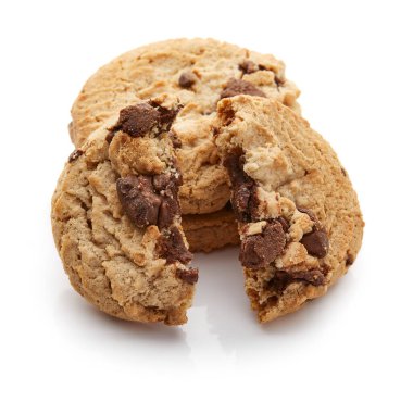 Çerez beyaz arkaplanda izole