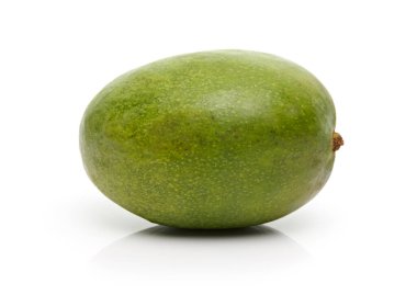 Mango beyaz arkaplanda izole edildi