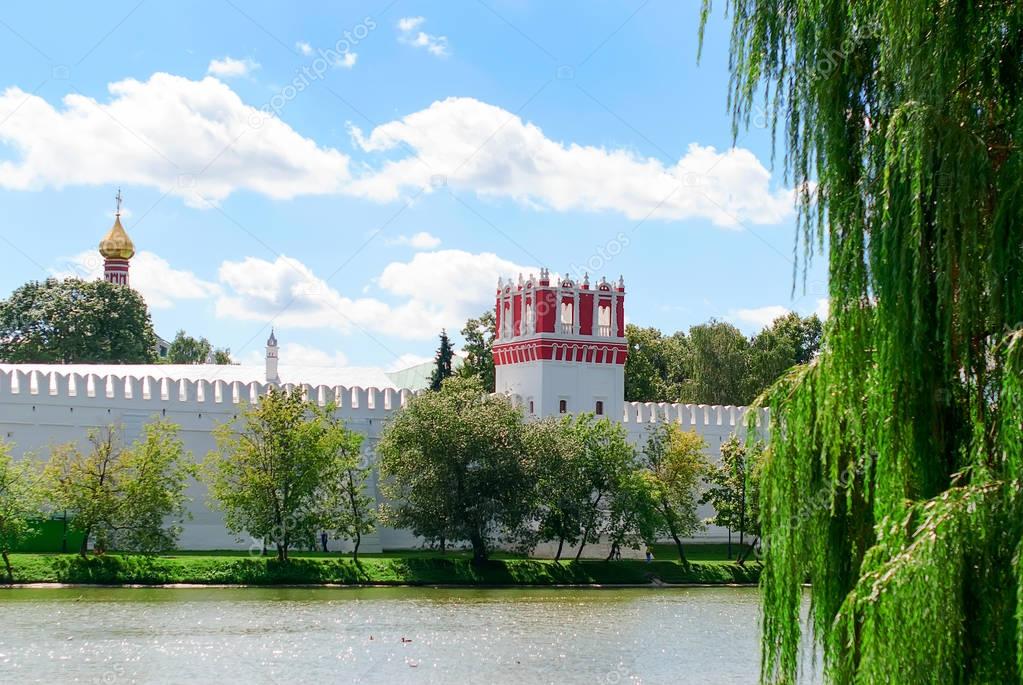 The Novodevichy Convent, in south-western Moscow,