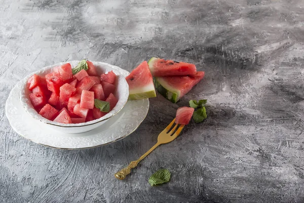 karpuz parçalar kase