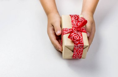 Bebek el yapımı hediye paketleri. Noel hediyeleri,