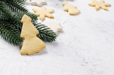 gingerbread çerezleri ve Noel dekor