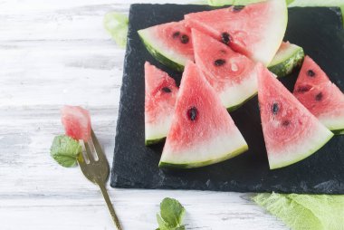 karpuz parçalar kase