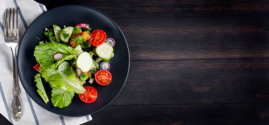 sebzeli ve sebzeli salata