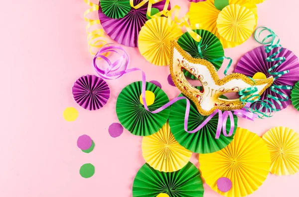 Fondo colorido de mardi gras o carnaval —  Fotos de Stock