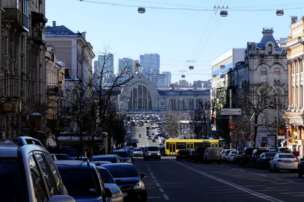 Ruch Centralnej Części Miasta — Zdjęcie stockowe