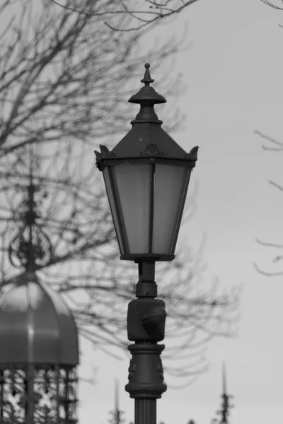 Lanterna Gazebo Feito Mesmo Estilo — Fotografia de Stock