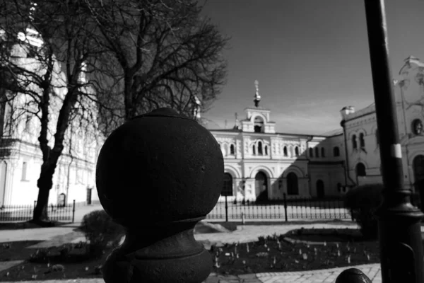 Parte Rotonda Dell Antica Recinzione Nella Chiesa — Foto Stock