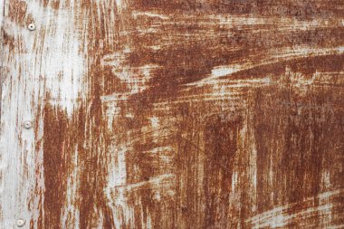 Eski paslı metal dokusu.