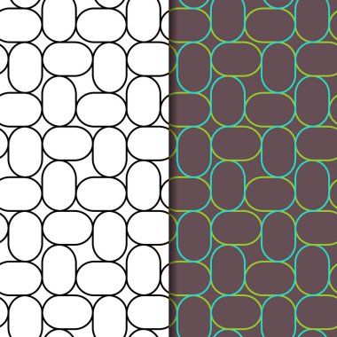 geometrik Dikişsiz desen arka plan.