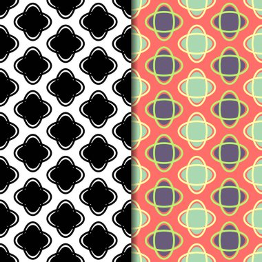 geometrik Dikişsiz desen arka plan.