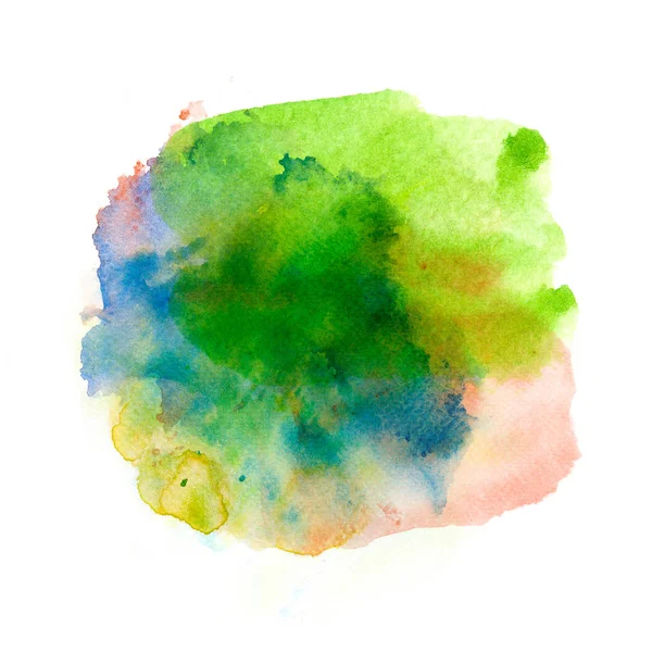抽象的な水彩ブラシ ストロークの背景. — ストック写真