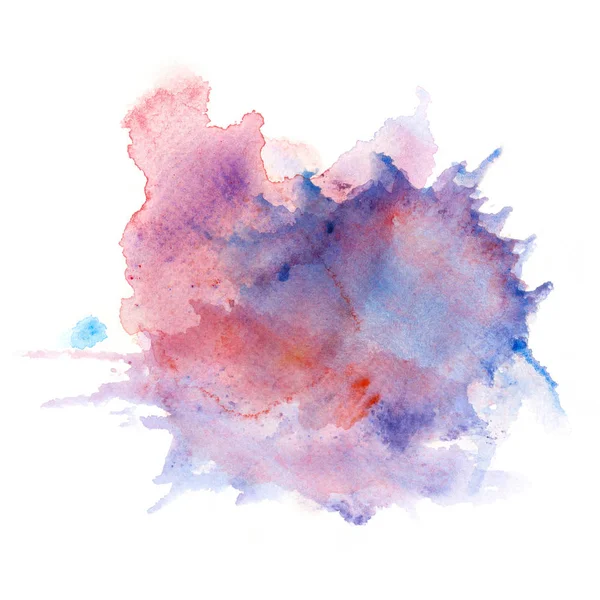 Abstracte aquarel splash achtergrond. — Stockfoto