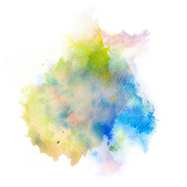 Abstracte aquarel splash achtergrond. — Stockfoto