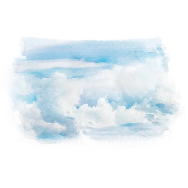 Blauer Himmel mit weißen Wolken. lizenzfreie Stockbilder