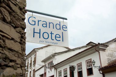 Ouro Preto, Minas Gerais, Brezilya - 23 Aralık 2019: Grande Ho