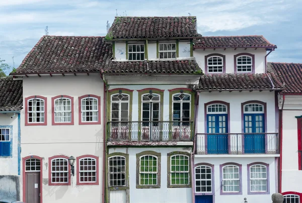 Ouro Preto, Minas Gerais, Brazylia - 24 grudnia 2019: Colonial c — Zdjęcie stockowe