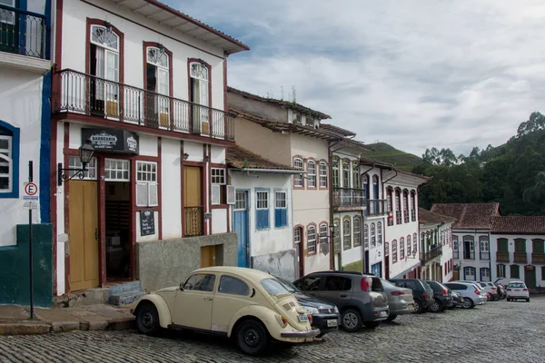 Ouro Preto, Minas Gerais, Brazylia - 24 grudnia 2019: Dalekie szanse — Zdjęcie stockowe