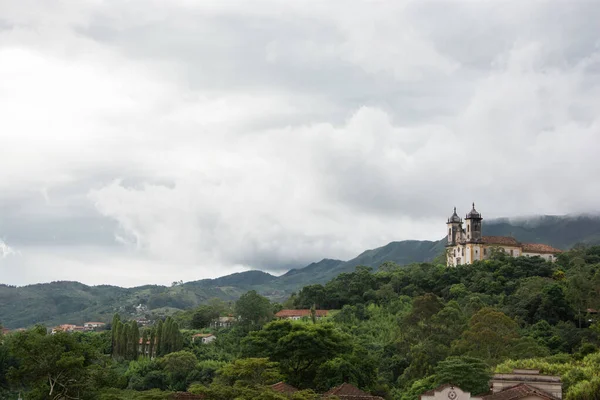 Ouro Preto, Minas Gerais,巴西。 2019年12月23日： — 图库照片