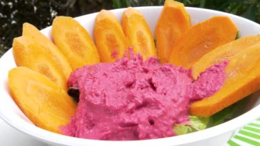 Organik pancar humus ve havuç