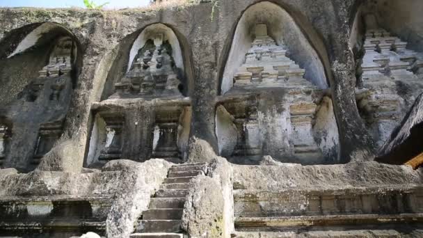 Gunung Kawi, Bali Temple, Ubud, Indonesia — Stok video