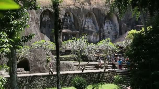 Gunung Kawi, Templo de Bali, Ubud, Indonesia — Vídeos de Stock