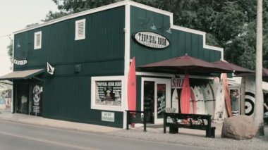 4 k sörf dükkanı pistimiz Oahu Hawaii at