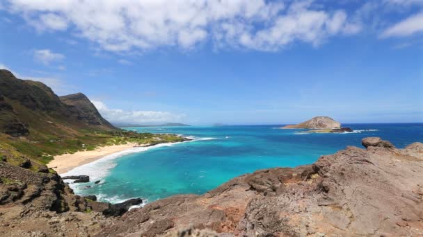 Makapuu Lookout Oahu, Hawaii — Stockvideo