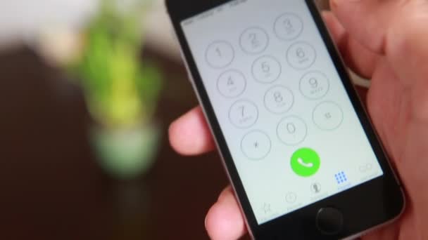 Menghubungi 911 Panggilan Darurat — Stok Video