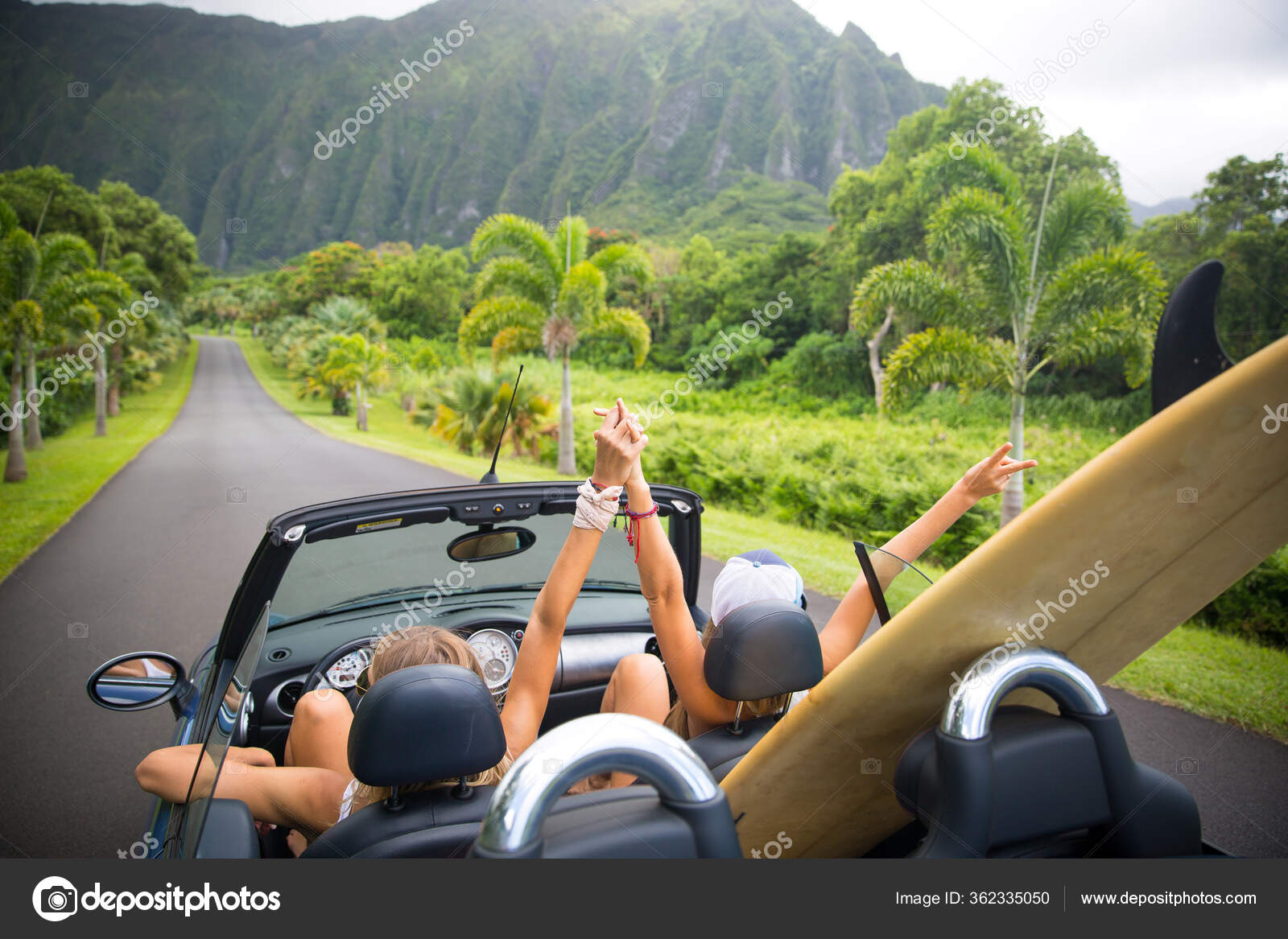 Girls ride 2024 in car