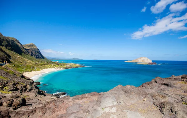 Uitzicht Makapu Point Lookout Oahu Hawaï — Stockfoto