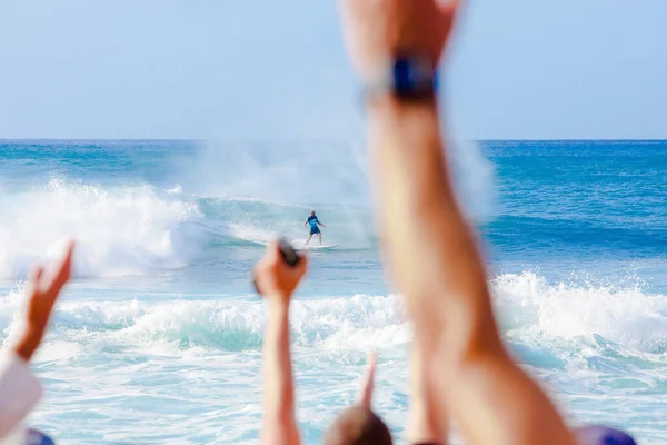 Oahu December 2013 World Champion Surfer Kelly Slater Surfing Billabong — Stockfoto