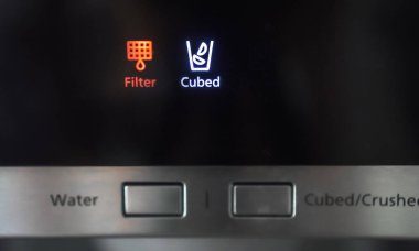 Buzdolabı su filtresi gösterge ışığını kapat