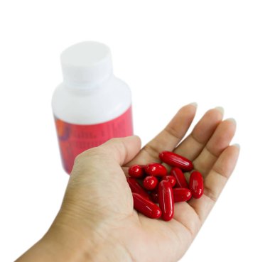 elinde vitamin hapları