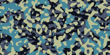 Kusursuz kamuflaj, tam renk desen. Kumaş, ulaşım, ambalaj vs. yüzeylerinde kullanım için vektör içinde oluşturulan renkli noktaların soyut dokusu.
