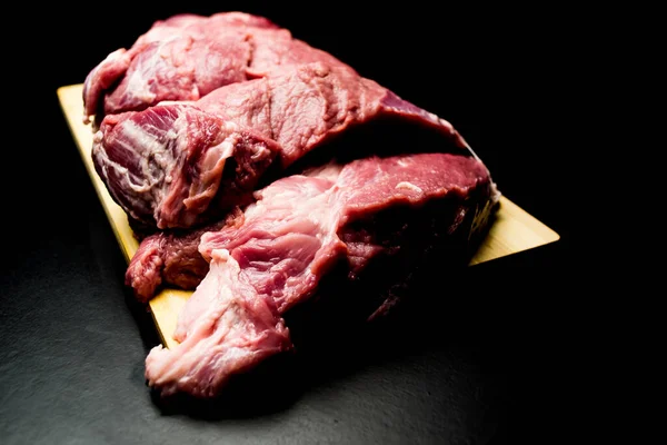 Carne Fresca Tagliere — Foto Stock